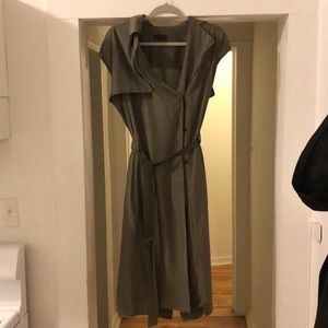 Army green Rag & Bone dress/duster